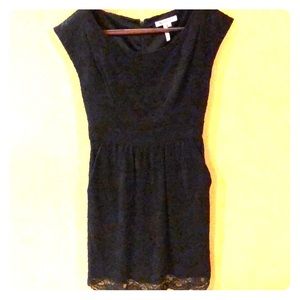 BCBGeneration black lace dress, lined, pockets, 2